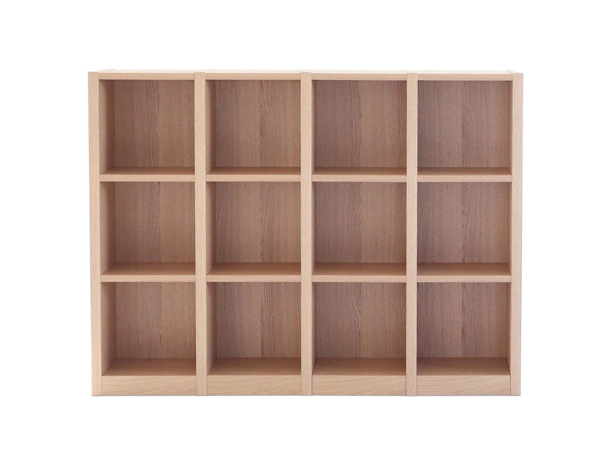 【フライミー ヴェール/FLYMEe vert / GOODS】のYSF SYSTEM SHELF / YSF システムシェルフ インテリア・キッズ・メンズ・レディースファッション・服の通販 founy(ファニー) シンプル Simple, Minimal スクエア Square, Square Shape 雑誌 Magazine, Fashion Magazine ホーム・キャンプ・アウトドア・お取り寄せ Home Living / Home & Lifestyle / Camping Gear / Outdoor Camping 家具・インテリア Home Furniture & Interior. Stylish & Functional Living Spaces 収納家具・キャビネット Storage Furniture シェルフ・オープンラック・収納棚 Open Shelf Rack オーク / ナチュラル(ウレタン塗装)、サイズ:3段4列|ID: prp329100004897980 ipo3291000000036636600