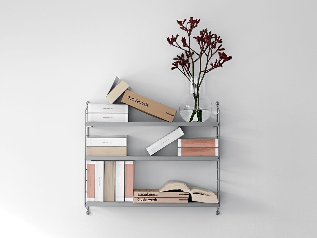 【ストリングファニチャー/String Furniture / GOODS】のString Pocket / ストリング ポケット インテリア・キッズ・メンズ・レディースファッション・服の通販 founy(ファニー) 　コレクション　Collection, Seasonal Line　コンパクト　Compact, Small Size　ストリング　String, Drawstring　テーブル　Table, Dining Table　ポケット　Pocket, Pocket Detail　送料無料　Free Shipping　おすすめ　Recommended / Our Picks　ホーム・キャンプ・アウトドア・お取り寄せ　Home Living / Home & Lifestyle / Camping Gear / Outdoor Camping　家具・インテリア　Home Furniture & Interior. Stylish & Functional Living Spaces　収納家具・キャビネット　Storage Furniture　グレー|ID: prp329100004897982 ipo3291000000036636622