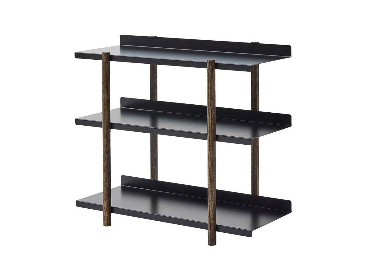 【デュエンデ/DUENDE / GOODS】のMarge shelf 3 OIL FINISH / マージシェルフ 3段 オイル仕上 インテリア・キッズ・メンズ・レディースファッション・服の通販 founy(ファニー) 　オイル　Body Oil　クール　Cool, Chic　バランス　Balance, Style Balance　送料無料　Free Shipping　ホーム・キャンプ・アウトドア・お取り寄せ　Home Living / Home & Lifestyle / Camping Gear / Outdoor Camping　家具・インテリア　Home Furniture & Interior. Stylish & Functional Living Spaces　収納家具・キャビネット　Storage Furniture　シェルフ・オープンラック・収納棚　Open Shelf Rack　BK(ブラック)|ID: prp329100004897993 ipo3291000000036636786