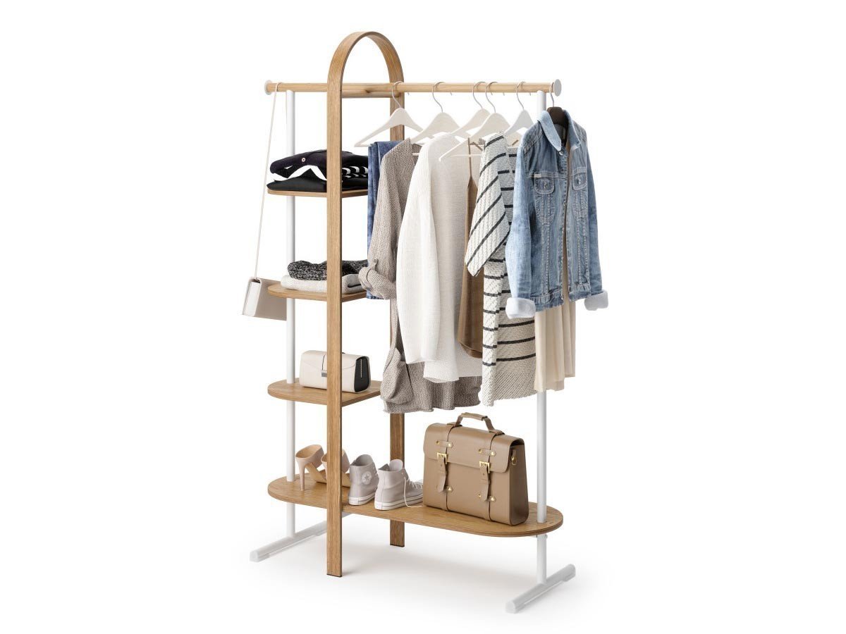 【アンブラ/ANNEBRA】のBellwood Garment Rack / ベルウッド ガーメントラック 人気、トレンドファッション・服の通販 founy(ファニー) 　送料無料　Free Shipping　アクセサリー　Fashion Accessories　フレーム　Frame, Outline　ホーム・キャンプ・アウトドア・お取り寄せ　Home Living / Home & Lifestyle / Camping Gear / Outdoor Camping　家具・インテリア　Home Furniture & Interior. Stylish & Functional Living Spaces　収納家具・キャビネット　Storage Furniture　シェルフ・オープンラック・収納棚　Open Shelf Rack　ホーム・キャンプ・アウトドア・お取り寄せ　Home Living / Home & Lifestyle / Camping Gear / Outdoor Camping　家具・インテリア　Home Furniture & Interior. Stylish & Functional Living Spaces　収納家具・キャビネット　Storage Furniture　コートハンガー・ハンガーラック　Coat Rack　 other-1|ID: prp329100004898042 ipo3291000000036637505
