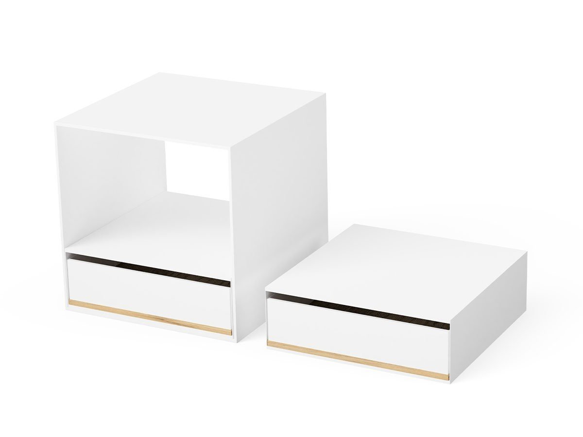 【スティール/stiiilll / GOODS】のBox caseS set / ボックス ケースSセット インテリア・キッズ・メンズ・レディースファッション・服の通販 founy(ファニー) 　送料無料　Free Shipping　シンプル　Simple, Minimal　ボックス　Boxy, Box Shape　ホーム・キャンプ・アウトドア・お取り寄せ　Home Living / Home & Lifestyle / Camping Gear / Outdoor Camping　家具・インテリア　Home Furniture & Interior. Stylish & Functional Living Spaces　収納家具・キャビネット　Storage Furniture　シェルフ・オープンラック・収納棚　Open Shelf Rack　引出し:2段セット|ID: prp329100004898061 ipo3291000000036637890