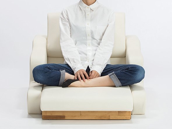 【モナ ディー/Mona.Dee / GOODS】のZAS / ZAS フロアソファ 2人掛 インテリア・キッズ・メンズ・レディースファッション・服の通販 founy(ファニー) 　ハーフ　Half, Half-Length　パターン　Pattern, Design Print　フレーム　Frame, Outline　ホーム・キャンプ・アウトドア・お取り寄せ　Home Living / Home & Lifestyle / Camping Gear / Outdoor Camping　家具・インテリア　Home Furniture & Interior. Stylish & Functional Living Spaces　その他 インテリア雑貨、家具　Home Decor & Furniture Extras　ハーフアームのため、あぐらや横座りをしても膝が当たりません。|ID: prp329100004898330 ipo3291000000036644500