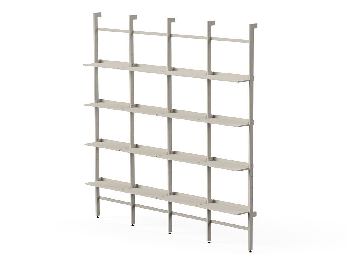 【スティール/stiiilll / GOODS】のShelf quad 16plate set / シェルフ 4台 16段 セット インテリア・キッズ・メンズ・レディースファッション・服の通販 founy(ファニー) スリム Slim, Slim Fit フォルム Silhouette, Form フレーム Frame, Outline プレート Plate, Dish モダン Modern, Contemporary ホーム・キャンプ・アウトドア・お取り寄せ Home Living / Home & Lifestyle / Camping Gear / Outdoor Camping 家具・インテリア Home Furniture & Interior. Stylish & Functional Living Spaces 収納家具・キャビネット Storage Furniture シェルフ・オープンラック・収納棚 Open Shelf Rack 取付仕様:壁面ビス固定、グレー|ID: prp329100004898359 ipo3291000000036644806