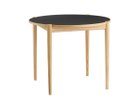 【イデー/IDEE / GOODS】のNOVA DINING TABLE ROUND 900 / ノヴァ ダイニング テーブル ラウンド 900(リノリウム天板) ナチュラル × チャコール|ID: prp329100004898383 ipo3291000000036645129