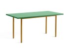 【ヘイ/HAY / GOODS】のTWO-COLOUR TABLE / ツーカラー テーブル 160 × 82cm 人気、トレンドファッション・服の通販 founy(ファニー) テーブル Table, Dining Table エレガント 上品 Elegant ホーム・キャンプ・アウトドア・お取り寄せ Home Living / Home & Lifestyle / Camping Gear / Outdoor Camping 家具・インテリア Home Furniture & Interior. Stylish & Functional Living Spaces テーブル Dining, Coffee & Side Tables ダイニングテーブル・食卓テーブル Dining Tables thumbnail グリーンミント / オークル|ID: prp329100004898386 ipo3291000000036645193