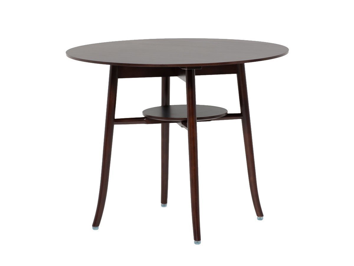 【秋田木工/Akimoku / GOODS】のRound Table RBT / ラウンドテーブル RBT インテリア・キッズ・メンズ・レディースファッション・服の通販 founy(ファニー) 　エレガント 上品　Elegant　コンパクト　Compact, Small Size　シンプル　Simple, Minimal　テーブル　Table, Dining Table　ラウンド　Round, Round Neck　ワーク　Workwear, Utility Style　ホーム・キャンプ・アウトドア・お取り寄せ　Home Living / Home & Lifestyle / Camping Gear / Outdoor Camping　家具・インテリア　Home Furniture & Interior. Stylish & Functional Living Spaces　テーブル　Dining, Coffee & Side Tables　カフェテーブル・丸型テーブル　Cafe & Bistro Tables　ウォールナット WN|ID: prp329100004898397 ipo3291000000036645378