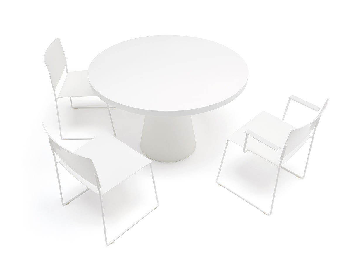 【アンドリュー ワールド/Andreu World / GOODS】のReverse Cafe Table / リバース カフェテーブル ベース直径50cm インテリア・キッズ・メンズ・レディースファッション・服の通販 founy(ファニー) コンパクト Compact, Small Size テーブル Table, Dining Table フォルム Silhouette, Form ホーム・キャンプ・アウトドア・お取り寄せ Home Living / Home & Lifestyle / Camping Gear / Outdoor Camping 家具・インテリア Home Furniture & Interior. Stylish & Functional Living Spaces テーブル Dining, Coffee & Side Tables カフェテーブル・丸型テーブル Cafe & Bistro Tables 参考イメージ|ID: prp329100004898401 ipo3291000000036645467