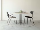 【モーダ エン カーサ/moda en casa / GOODS】のVERONA table / ヴェロナ テーブル 人気、トレンドファッション・服の通販 founy(ファニー) シンプル Simple, Minimal スリム Slim, Slim Fit テーブル Table, Dining Table メタル Metal, Metal Parts ラウンド Round, Round Neck ホーム・キャンプ・アウトドア・お取り寄せ Home Living / Home & Lifestyle / Camping Gear / Outdoor Camping 家具・インテリア Home Furniture & Interior. Stylish & Functional Living Spaces テーブル Dining, Coffee & Side Tables ダイニングテーブル・食卓テーブル Dining Tables thumbnail アプリコットベージュ、サイズ:直径110cm|ID: prp329100004898430 ipo3291000000036645900