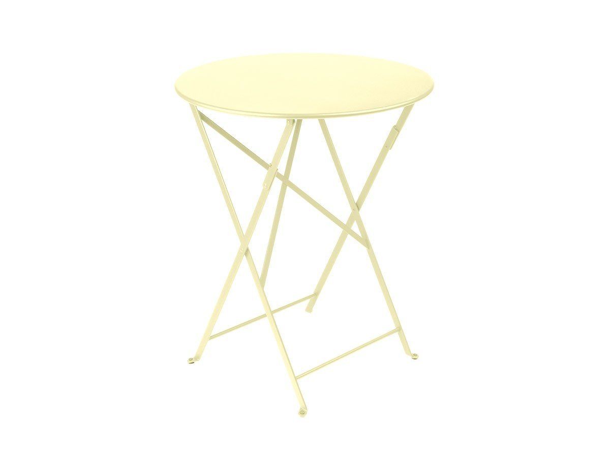 【フェルモブ/Fermob / GOODS】のBISTRO ROUND TABLE / ビストロ ラウンドテーブル 60 インテリア・キッズ・メンズ・レディースファッション・服の通販 founy(ファニー) 　送料無料　Free Shipping　コンパクト　Compact, Small Size　コーティング　Coating, Coated Finish　シンプル　Simple, Minimal　テーブル　Table, Dining Table　パウダー　Powder, Soft Tone　ラウンド　Round, Round Neck　軽量　Lightweight, Ultra Light　ホーム・キャンプ・アウトドア・お取り寄せ　Home Living / Home & Lifestyle / Camping Gear / Outdoor Camping　家具・インテリア　Home Furniture & Interior. Stylish & Functional Living Spaces　テーブル　Dining, Coffee & Side Tables　カフェテーブル・丸型テーブル　Cafe & Bistro Tables　ホーム・キャンプ・アウトドア・お取り寄せ　Home Living / Home & Lifestyle / Camping Gear / Outdoor Camping　家具・インテリア　Home Furniture & Interior. Stylish & Functional Living Spaces　テーブル　Dining, Coffee & Side Tables　折りたたみテーブル・伸縮テーブル　Folding & Extendable Tables　フロストレモン|ID: prp329100004898446 ipo3291000000036646149