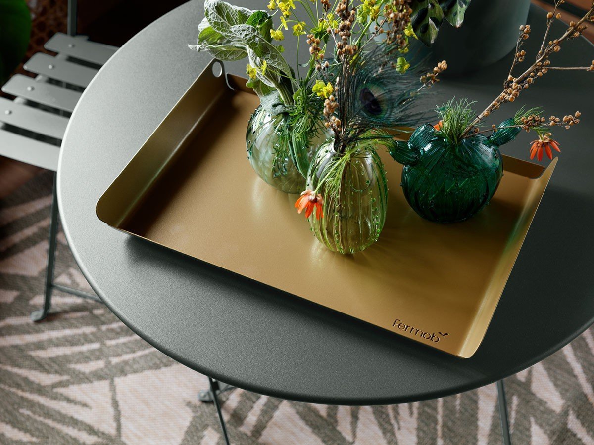 【フェルモブ/Fermob / GOODS】のBISTRO ROUND TABLE / ビストロ ラウンドテーブル 60 インテリア・キッズ・メンズ・レディースファッション・服の通販 founy(ファニー) 　送料無料　Free Shipping　コンパクト　Compact, Small Size　コーティング　Coating, Coated Finish　シンプル　Simple, Minimal　テーブル　Table, Dining Table　パウダー　Powder, Soft Tone　ラウンド　Round, Round Neck　軽量　Lightweight, Ultra Light　ホーム・キャンプ・アウトドア・お取り寄せ　Home Living / Home & Lifestyle / Camping Gear / Outdoor Camping　家具・インテリア　Home Furniture & Interior. Stylish & Functional Living Spaces　テーブル　Dining, Coffee & Side Tables　カフェテーブル・丸型テーブル　Cafe & Bistro Tables　ホーム・キャンプ・アウトドア・お取り寄せ　Home Living / Home & Lifestyle / Camping Gear / Outdoor Camping　家具・インテリア　Home Furniture & Interior. Stylish & Functional Living Spaces　テーブル　Dining, Coffee & Side Tables　折りたたみテーブル・伸縮テーブル　Folding & Extendable Tables　写真クレジット:STEPHANE RAMBAUD|ID: prp329100004898446 ipo3291000000036646161