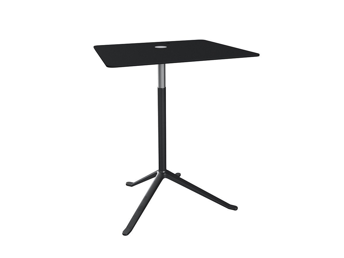 【フリッツ ハンセン/FRITZ HANSEN / GOODS】のLITTLE FRIEND / リトルフレンド テーブル スクエア KS13 / KS14 インテリア・キッズ・メンズ・レディースファッション・服の通販 founy(ファニー) 　送料無料　Free Shipping　スクエア　Square, Square Shape　テーブル　Table, Dining Table　デスク　Desk, Work Desk　ワーク　Workwear, Utility Style　雑誌　Magazine, Fashion Magazine　ホーム・キャンプ・アウトドア・お取り寄せ　Home Living / Home & Lifestyle / Camping Gear / Outdoor Camping　家具・インテリア　Home Furniture & Interior. Stylish & Functional Living Spaces　テーブル　Dining, Coffee & Side Tables　サイドテーブル・ナイトテーブル　Side & End Tables　天板:ラミネート / ブラック、脚部:ブラック、タイプ:高さ調整機能付|ID: prp329100004898496 ipo3291000000036646829