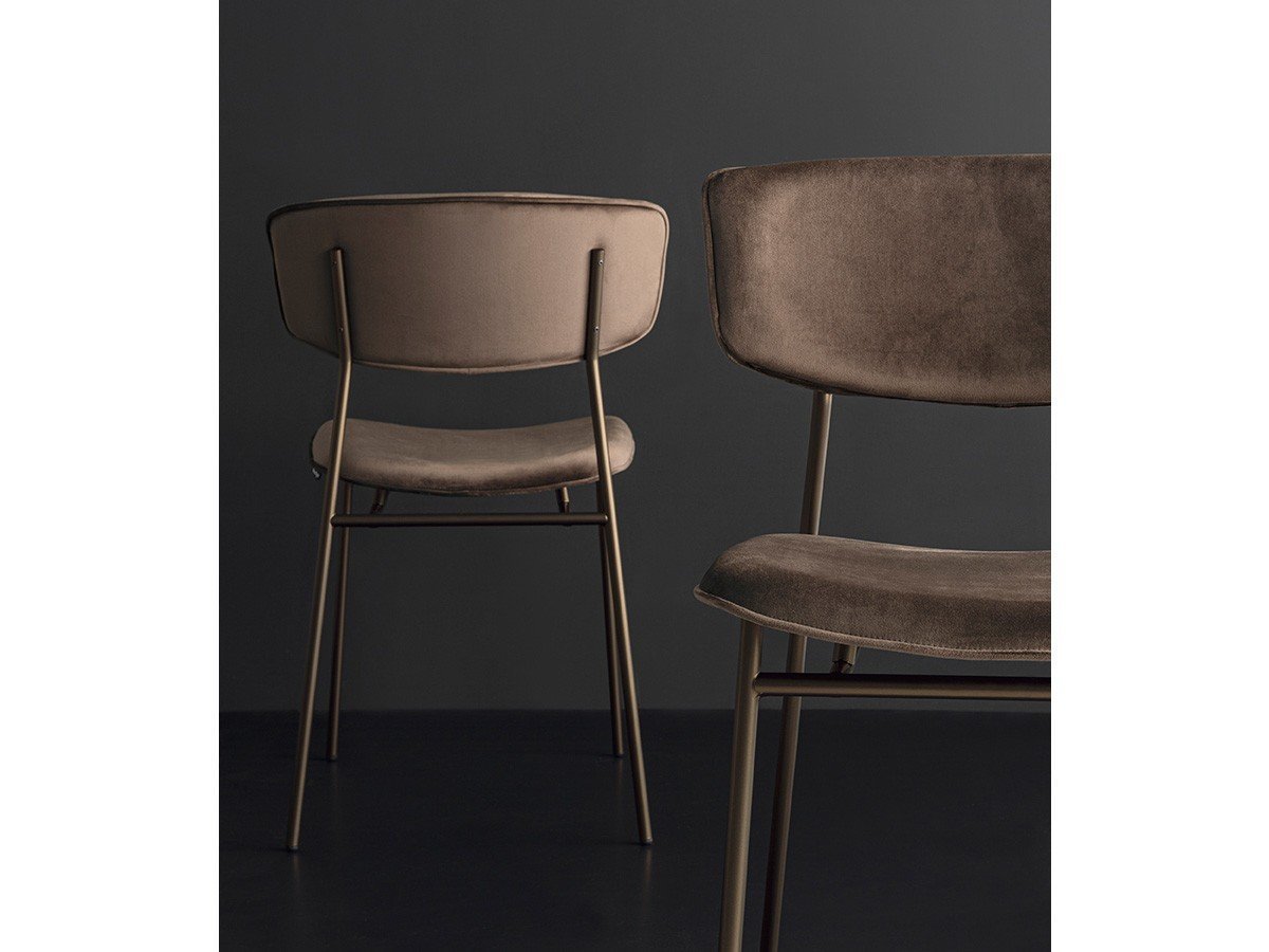 【カリガリス/Calligaris / GOODS】のFIFTIES / フィフティーズ ファブリック CS/1854(アスペン) インテリア・キッズ・メンズ・レディースファッション・服の通販 founy(ファニー) 　送料無料　Free Shipping　エレガント 上品　Elegant　スリム　Slim, Slim Fit　チューブ　Tube, Tube Top　テクスチャー　Texture, Textured Fabric　ファブリック　Fabric, Textile　メタル　Metal, Metal Parts　ランダム　Random, Irregular　ホーム・キャンプ・アウトドア・お取り寄せ　Home Living / Home & Lifestyle / Camping Gear / Outdoor Camping　家具・インテリア　Home Furniture & Interior. Stylish & Functional Living Spaces　チェア・椅子　Seating & Chairs　ダイニングチェア・木製チェア　Dining Chairs　脚部カラー「P29L マットブロンズ」参考イメージ|ID: prp329100004898666 ipo3291000000036648717