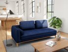 【フランネルソファ/FLANNEL SOFA / GOODS】のVESEL SOFA / べセル 3人掛けソファ 張地:HU ネイビー(グループ4)、脚部:オーク、タイプ:座って右アーム、サイドクッションの有無:不|ID: prp329100004903244 ipo3291000000036697684