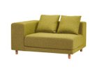 【シーヴ/SIEVE / GOODS】のsnug. unit sofa left / right arm / スナグ ユニットソファ 左肘 / 右肘 張地:グリーン、肘の位置:右肘|ID: prp329100004903254 ipo3291000000036697866