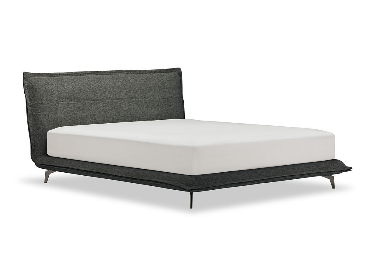 【フランスベッド/FRANCE BED / GOODS】のFiaba Bed Frame / フィアバ ベッドフレーム FA-08 インテリア・キッズ・メンズ・レディースファッション・服の通販 founy(ファニー) 　ウェーブ　Wavy Pattern　スリム　Slim, Slim Fit　ダブル　Double, Double-Breasted　ファブリック　Fabric, Textile　フレーム　Frame, Outline　リラックス　Relax, Relaxed Fit　ホーム・キャンプ・アウトドア・お取り寄せ　Home Living / Home & Lifestyle / Camping Gear / Outdoor Camping　家具・インテリア　Home Furniture & Interior. Stylish & Functional Living Spaces　ベッド　Modern Beds for Every Room　セミダブルベッド　Small Double Bed / Three-Quarter Bed　ホーム・キャンプ・アウトドア・お取り寄せ　Home Living / Home & Lifestyle / Camping Gear / Outdoor Camping　家具・インテリア　Home Furniture & Interior. Stylish & Functional Living Spaces　ベッド　Modern Beds for Every Room　ダブルベッド・2人用ベッド　Double Bed / Full Size Bed　ホーム・キャンプ・アウトドア・お取り寄せ　Home Living / Home & Lifestyle / Camping Gear / Outdoor Camping　家具・インテリア　Home Furniture & Interior. Stylish & Functional Living Spaces　ベッド　Modern Beds for Every Room　張地:ダークグレー、脚部:スチールレッグ、サイズ:ワイドダブル|ID: prp329100004903281 ipo3291000000036698163