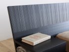 【ヒラシマ/HIRASHIMA / GOODS】のQUATTRO Bed / クアトロ ベッド(ウェーブ) ナイトテーブルの背板の柄は、ベッドのヘッドボードの柄と揃うように加工されます。ナイトテーブルを1台の|ID: prp329100004903282 ipo3291000000036698176