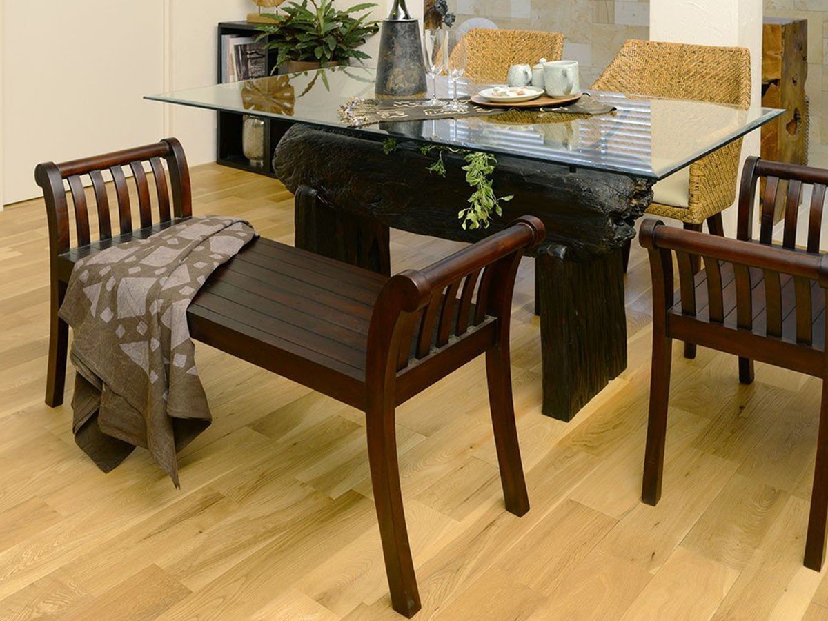 【カジャ/KAJA / GOODS】のLIBRA Kartini Bench / リブラ カルティニ ベンチ 2人掛け B インテリア・キッズ・メンズ・レディースファッション・服の通販 founy(ファニー) 　コンパクト　Compact, Small Size　テーブル　Table, Dining Table　リゾート　Resort, Vacation Style　リラックス　Relax, Relaxed Fit　定番　Standard, Basic Item　ホーム・キャンプ・アウトドア・お取り寄せ　Home Living / Home & Lifestyle / Camping Gear / Outdoor Camping　家具・インテリア　Home Furniture & Interior. Stylish & Functional Living Spaces　チェア・椅子　Seating & Chairs　ダイニングベンチ・玄関ベンチ　Bench & Dining Benches　ダイニングテーブルに合わせて使いやすいよう考慮されたデザインです。|ID: prp329100004903464 ipo3291000000036700477