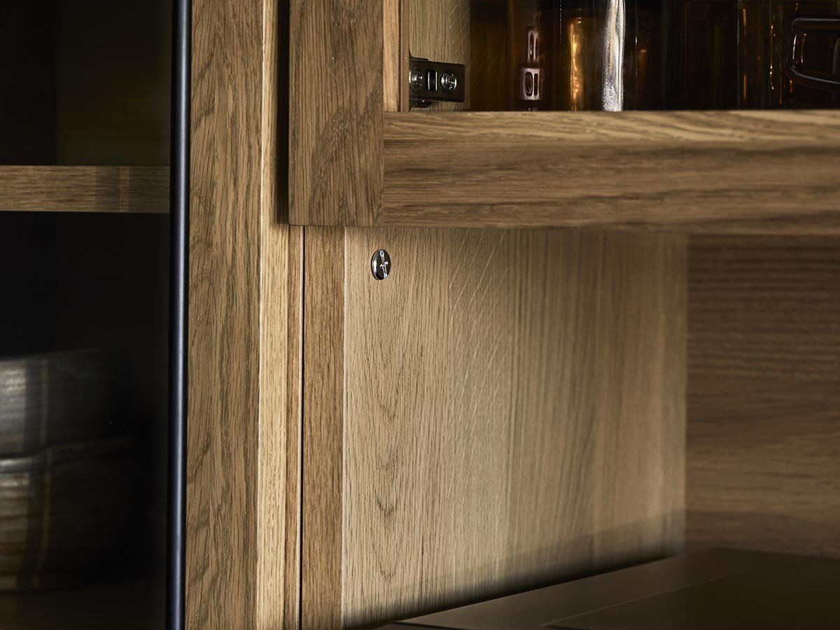 【クラッシュゲート/CRASH GATE / GOODS】のDUSTON DINING BOARD / ダストン ダイニングボード 幅60cm(ガラスオープン + オープン) インテリア・キッズ・メンズ・レディースファッション・服の通販 founy(ファニー) 　ガラス　Glass, Glassware　シンプル　Simple, Minimal　スマート　Smart, Elegant　リアル　Real, Realistic　送料無料　Free Shipping　ホーム・キャンプ・アウトドア・お取り寄せ　Home Living / Home & Lifestyle / Camping Gear / Outdoor Camping　キッチン・ダイニング　Kitchen & Dining Essentials. Stylish & Functional Tableware　キッチン収納　Kitchen Storage　キッチン収納・食器棚・レンジ台　Kitchen Cabinet　ホーム・キャンプ・アウトドア・お取り寄せ　Home Living / Home & Lifestyle / Camping Gear / Outdoor Camping　キッチン・ダイニング　Kitchen & Dining Essentials. Stylish & Functional Tableware　キッチン家電・キッチン用品　Kitchen Appliances & Tools　マグカップ・カップ&ソーサー・陶器食器　Mugs / Cups and Saucers / Ceramic Drinkware　|ID: prp329100004903498 ipo3291000000036700881