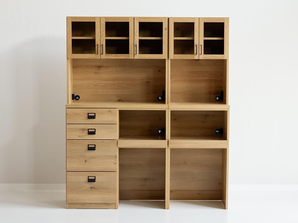 【クラッシュゲート/CRASH GATE / GOODS】のDUSTON DINING BOARD / ダストン ダイニングボード 幅60cm(ガラスオープン + オープン) インテリア・キッズ・メンズ・レディースファッション・服の通販 founy(ファニー) 　ガラス　Glass, Glassware　シンプル　Simple, Minimal　スマート　Smart, Elegant　リアル　Real, Realistic　送料無料　Free Shipping　ホーム・キャンプ・アウトドア・お取り寄せ　Home Living / Home & Lifestyle / Camping Gear / Outdoor Camping　キッチン・ダイニング　Kitchen & Dining Essentials. Stylish & Functional Tableware　キッチン収納　Kitchen Storage　キッチン収納・食器棚・レンジ台　Kitchen Cabinet　ホーム・キャンプ・アウトドア・お取り寄せ　Home Living / Home & Lifestyle / Camping Gear / Outdoor Camping　キッチン・ダイニング　Kitchen & Dining Essentials. Stylish & Functional Tableware　キッチン家電・キッチン用品　Kitchen Appliances & Tools　マグカップ・カップ&ソーサー・陶器食器　Mugs / Cups and Saucers / Ceramic Drinkware　|ID: prp329100004903498 ipo3291000000036700909