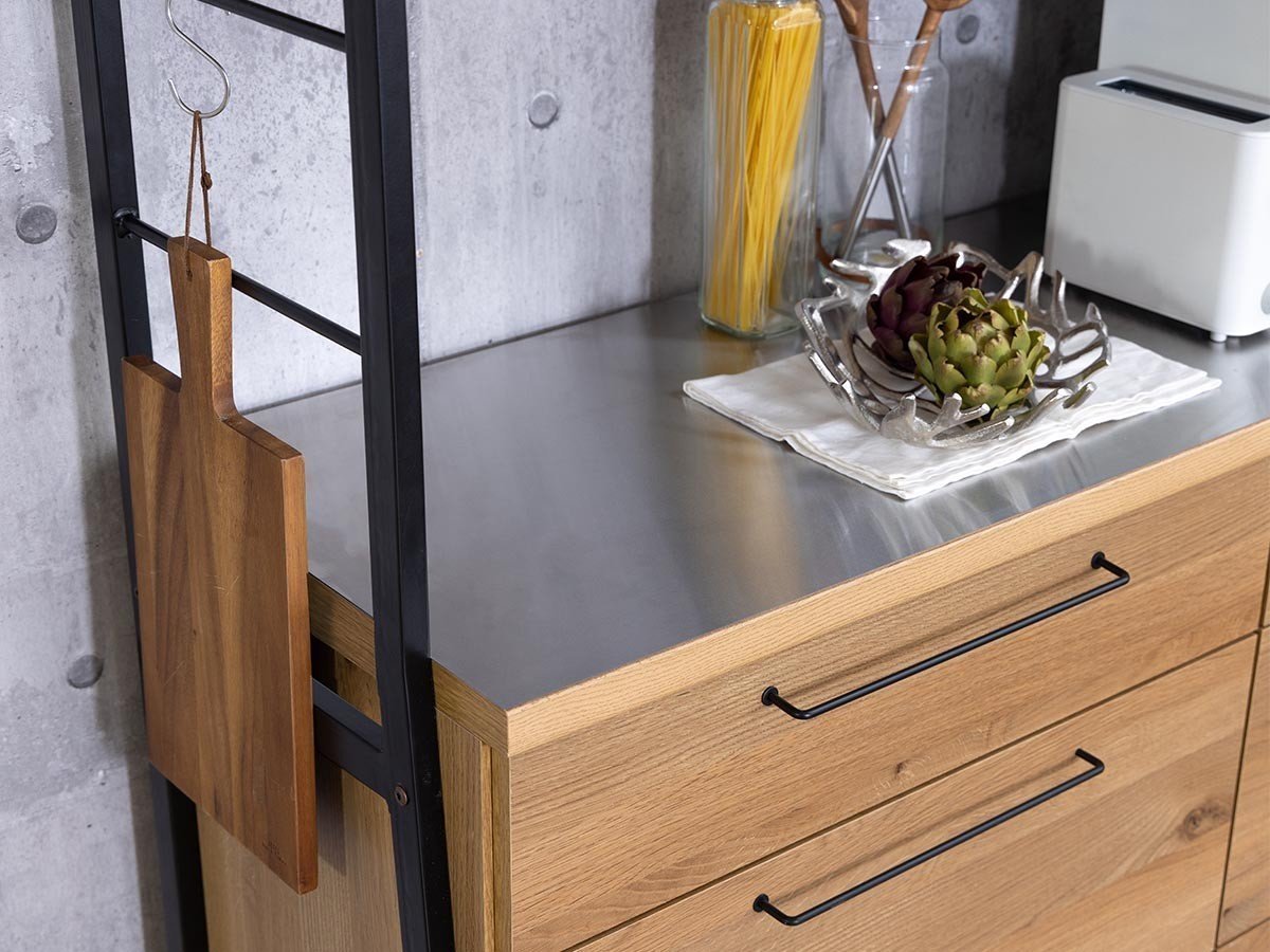 【ノラ/nora / GOODS】のRITTER COUNTER / リッター カウンター 幅124cm インテリア・キッズ・メンズ・レディースファッション・服の通販 founy(ファニー) 　テーブル　Table, Dining Table　フレーム　Frame, Outline　送料無料　Free Shipping　ホーム・キャンプ・アウトドア・お取り寄せ　Home Living / Home & Lifestyle / Camping Gear / Outdoor Camping　キッチン・ダイニング　Kitchen & Dining Essentials. Stylish & Functional Tableware　キッチン収納　Kitchen Storage　キッチン収納・食器棚・レンジ台　Kitchen Cabinet　参考イメージ|ID: prp329100004903508 ipo3291000000036700969