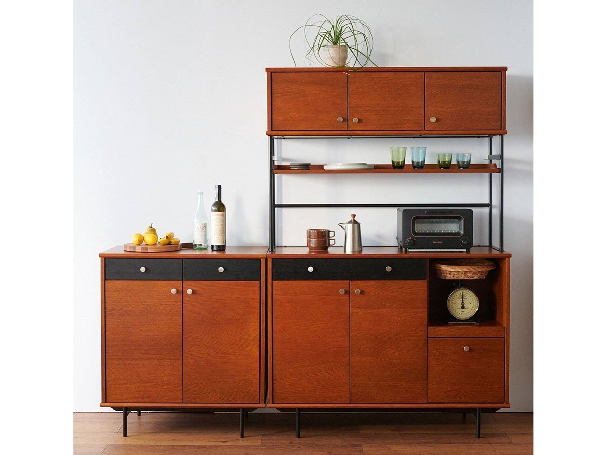 【ジャーナルスタンダード ファニチャー/journal standard Furniture / GOODS】のHABITAT KITCHEN BOARD L / ハビタ キッチンボード L インテリア・キッズ・メンズ・レディースファッション・服の通販 founy(ファニー) 　モダン　Modern, Contemporary　ヴィンテージ　Vintage Style　ホーム・キャンプ・アウトドア・お取り寄せ　Home Living / Home & Lifestyle / Camping Gear / Outdoor Camping　キッチン・ダイニング　Kitchen & Dining Essentials. Stylish & Functional Tableware　キッチン収納　Kitchen Storage　キッチン収納・食器棚・レンジ台　Kitchen Cabinet　ホーム・キャンプ・アウトドア・お取り寄せ　Home Living / Home & Lifestyle / Camping Gear / Outdoor Camping　キッチン・ダイニング　Kitchen & Dining Essentials. Stylish & Functional Tableware　キッチン家電・キッチン用品　Kitchen Appliances & Tools　マグカップ・カップ&ソーサー・陶器食器　Mugs / Cups and Saucers / Ceramic Drinkware　同シリーズの「キッチンカウンター S」と組み合わせたイメージ|ID: prp329100004903512 ipo3291000000036701060