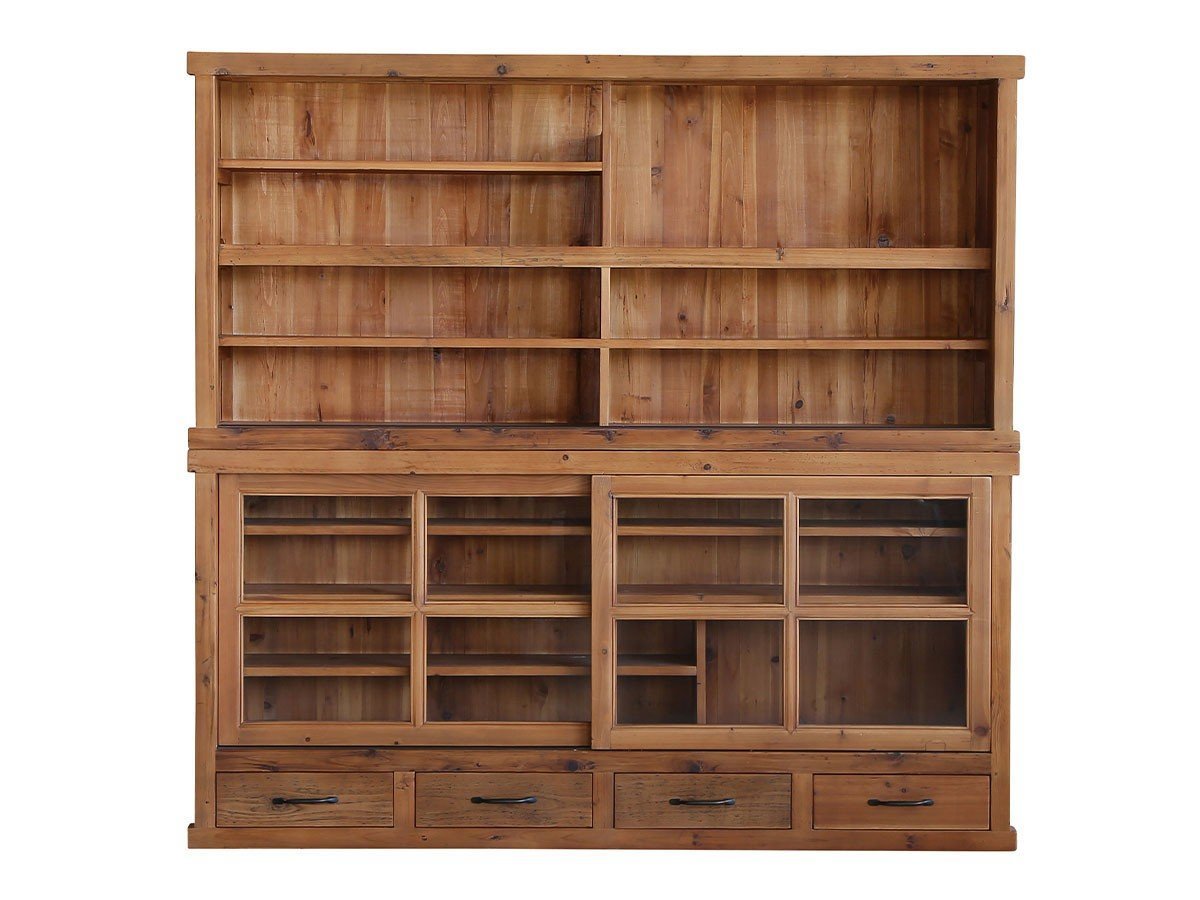 【ノットアンティークス/knot antiques / CRASH GATE / GOODS】のGARAKU CABINET / ガラク キャビネット 幅179cm インテリア・キッズ・メンズ・レディースファッション・服の通販 founy(ファニー) 　ガラス　Glass, Glassware　ホーム・キャンプ・アウトドア・お取り寄せ　Home Living / Home & Lifestyle / Camping Gear / Outdoor Camping　家具・インテリア　Home Furniture & Interior. Stylish & Functional Living Spaces　収納家具・キャビネット　Storage Furniture　収納キャビネット・扉付き棚　Cabinet / Storage Cabinet　|ID: prp329100004903517 ipo3291000000036701112