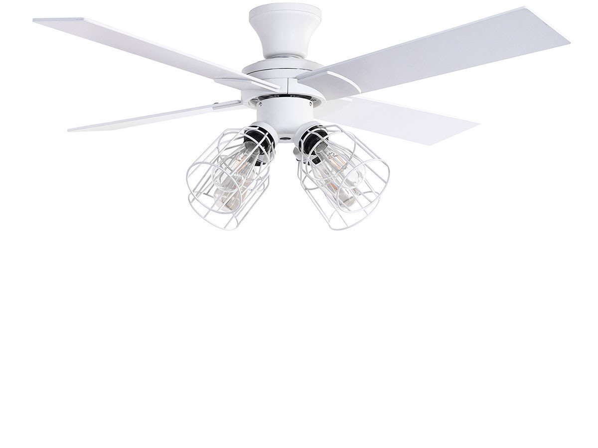 【フライミーパーラー/FLYMEe Parlor / GOODS】のCeiling Fan / シーリングファン #101364 インテリア・キッズ・メンズ・レディースファッション・服の通販 founy(ファニー) 　パターン　Pattern, Design Print　ブレード　Braid, Decorative Trim　リバーシブル　Reversible, Two-Sided　冬　Winter / This Winter　送料無料　Free Shipping　夏　Summer　ホーム・キャンプ・アウトドア・お取り寄せ　Home Living / Home & Lifestyle / Camping Gear / Outdoor Camping　家具・インテリア　Home Furniture & Interior. Stylish & Functional Living Spaces　ライト・照明　Lamps & Lighting Fixtures　ホワイト|ID: prp329100004903760 ipo3291000000036703765