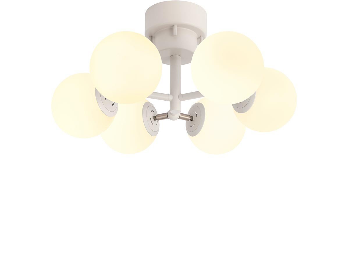 【フライミー ベーシック/FLYMEe BASIC / GOODS】のCEILING LIGHT / シーリングライト #115349 インテリア・キッズ・メンズ・レディースファッション・服の通販 founy(ファニー) 　送料無料　Free Shipping　ガラス　Glass, Glassware　ランダム　Random, Irregular　ホーム・キャンプ・アウトドア・お取り寄せ　Home Living / Home & Lifestyle / Camping Gear / Outdoor Camping　家具・インテリア　Home Furniture & Interior. Stylish & Functional Living Spaces　ライト・照明　Lamps & Lighting Fixtures　シーリングライト・天井照明　Ceiling Light / Flush Mount Light　グレージュ / ミルクガラス|ID: prp329100004903775 ipo3291000000036703910