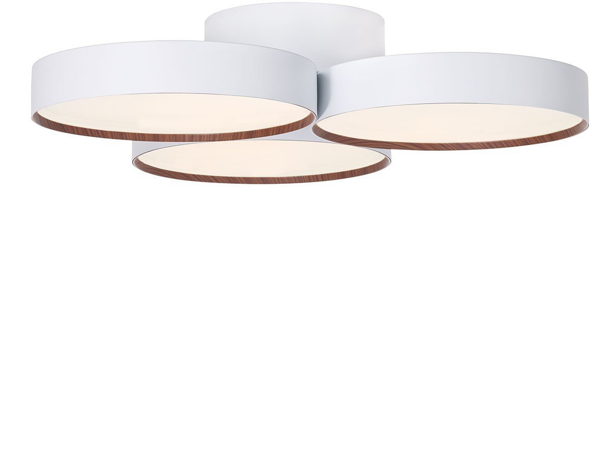 【フライミー ノワール/FLYMEe Noir / GOODS】のLED Ceiling Lamp / LED シーリングランプ #119898 インテリア・キッズ・メンズ・レディースファッション・服の通販 founy(ファニー) 　ウッド　Wooden Design　切替　Switching, Contrast Panel　シンプル　Simple, Minimal　送料無料　Free Shipping　ホーム・キャンプ・アウトドア・お取り寄せ　Home Living / Home & Lifestyle / Camping Gear / Outdoor Camping　家具・インテリア　Home Furniture & Interior. Stylish & Functional Living Spaces　ライト・照明　Lamps & Lighting Fixtures　シーリングライト・天井照明　Ceiling Light / Flush Mount Light　ホワイト + ライトウッド|ID: prp329100004903784 ipo3291000000036703982