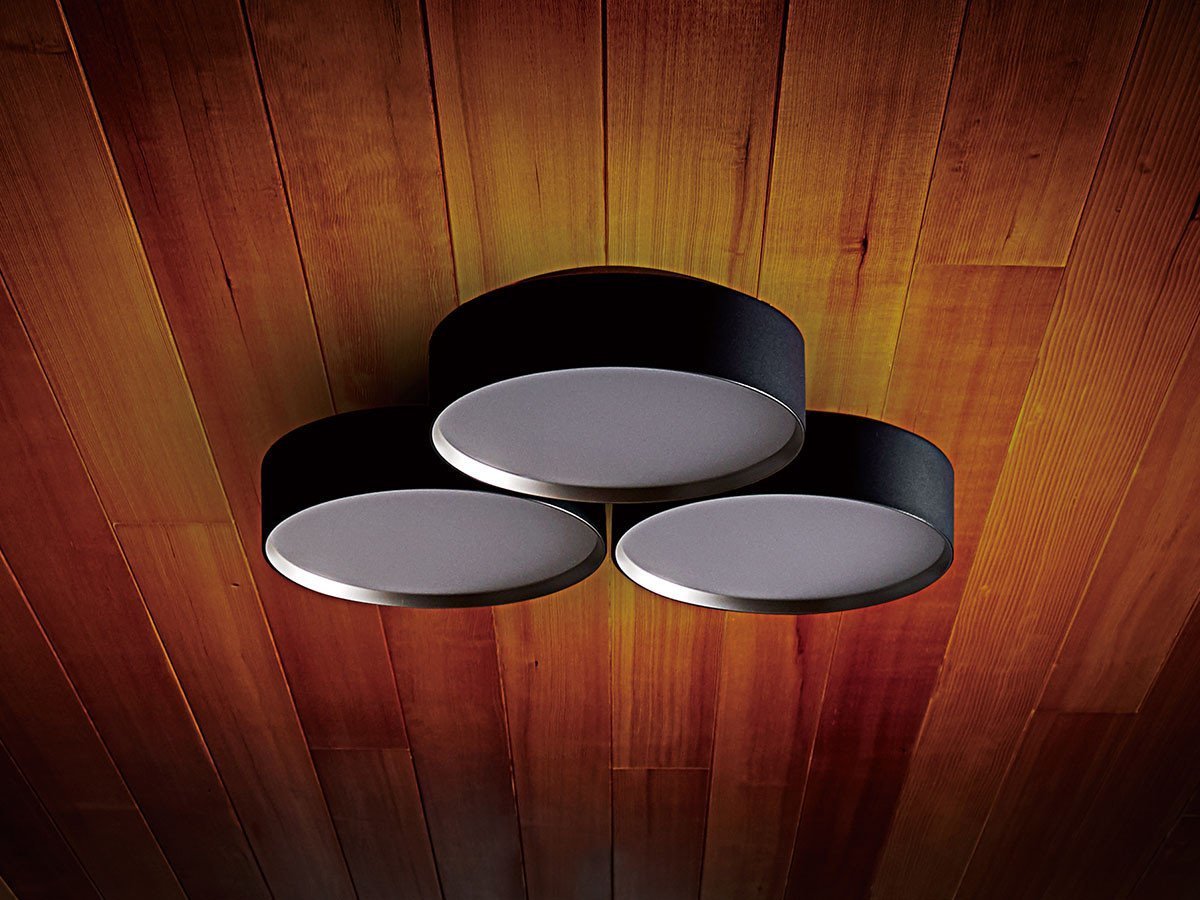 【フライミー ノワール/FLYMEe Noir / GOODS】のLED Ceiling Lamp / LED シーリングランプ #119898 インテリア・キッズ・メンズ・レディースファッション・服の通販 founy(ファニー) 　ウッド　Wooden Design　切替　Switching, Contrast Panel　シンプル　Simple, Minimal　送料無料　Free Shipping　ホーム・キャンプ・アウトドア・お取り寄せ　Home Living / Home & Lifestyle / Camping Gear / Outdoor Camping　家具・インテリア　Home Furniture & Interior. Stylish & Functional Living Spaces　ライト・照明　Lamps & Lighting Fixtures　シーリングライト・天井照明　Ceiling Light / Flush Mount Light　参考イメージ|ID: prp329100004903784 ipo3291000000036704001