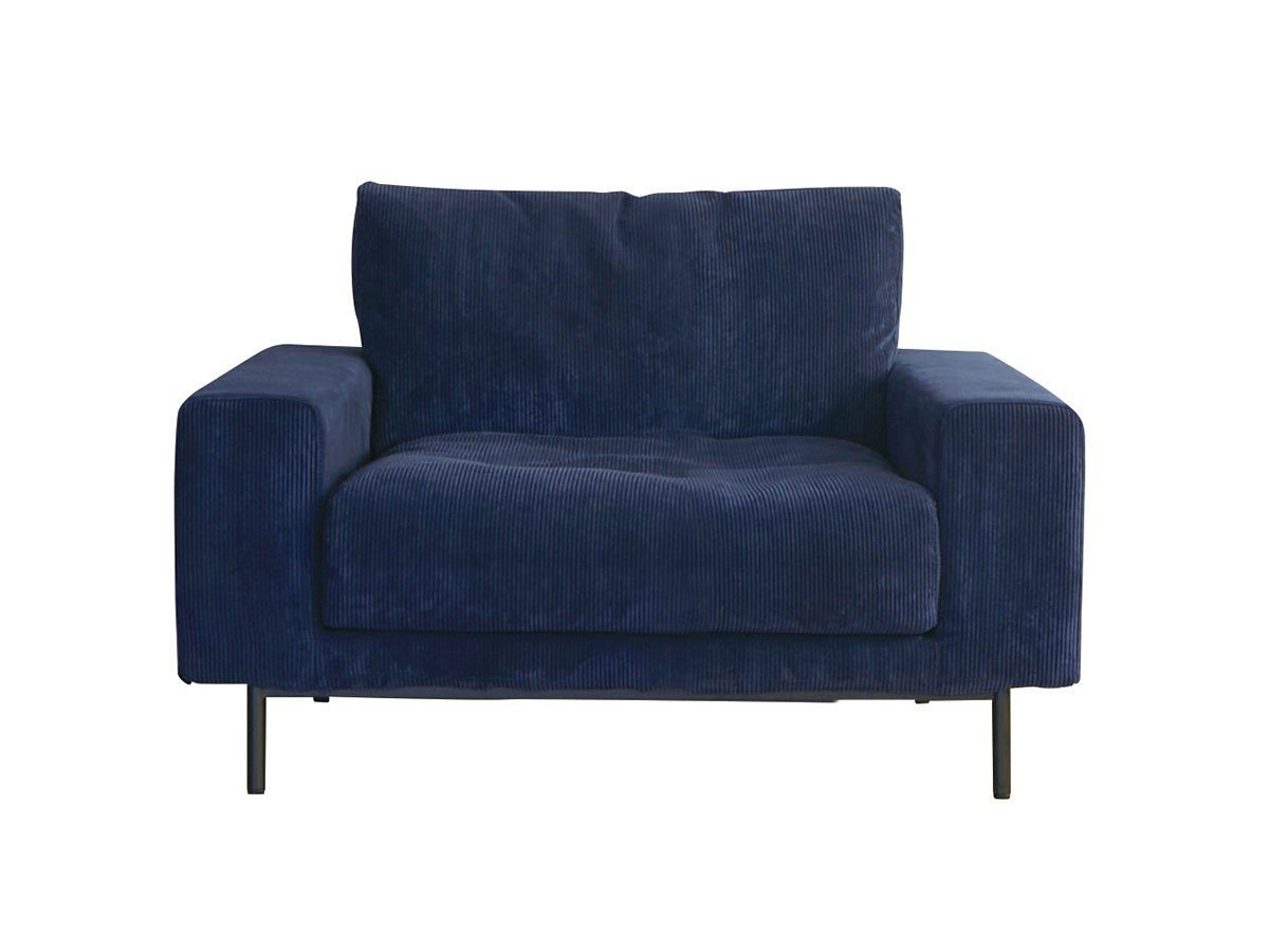【クラッシュゲート/CRASH GATE / GOODS】のPLUTO SOFA / プルート 1人掛けソファ(コーデュロイ) インテリア・キッズ・メンズ・レディースファッション・服の通販 founy(ファニー) 　コーデュロイ　Corduroy, Cord Fabric　テーブル　Table, Dining Table　フェザー　Feather, Feather Detail　エレガント 上品　Elegant　ホーム・キャンプ・アウトドア・お取り寄せ　Home Living / Home & Lifestyle / Camping Gear / Outdoor Camping　家具・インテリア　Home Furniture & Interior. Stylish & Functional Living Spaces　ソファー　Couches & Sofas　張地:ネイビーブルー、ヘッドレストの付属:不要、アームテーブルの付属:不要|ID: prp329100004904050 ipo3291000000036707158