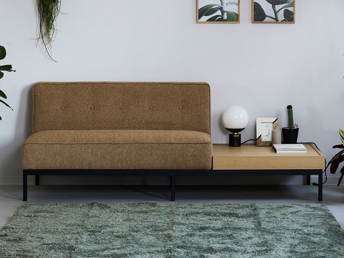 【ボンド/bond / GOODS】のUNIX Sofa / ユニックス ソファ 幅130cm + サイドテーブル 幅75cm インテリア・キッズ・メンズ・レディースファッション・服の通販 founy(ファニー) 　スリム　Slim, Slim Fit　テーブル　Table, Dining Table　ホーム・キャンプ・アウトドア・お取り寄せ　Home Living / Home & Lifestyle / Camping Gear / Outdoor Camping　家具・インテリア　Home Furniture & Interior. Stylish & Functional Living Spaces　ソファー　Couches & Sofas　ホーム・キャンプ・アウトドア・お取り寄せ　Home Living / Home & Lifestyle / Camping Gear / Outdoor Camping　家具・インテリア　Home Furniture & Interior. Stylish & Functional Living Spaces　テーブル　Dining, Coffee & Side Tables　サイドテーブル・ナイトテーブル　Side & End Tables　張地:ライトブラウン|ID: prp329100004904060 ipo3291000000036707284