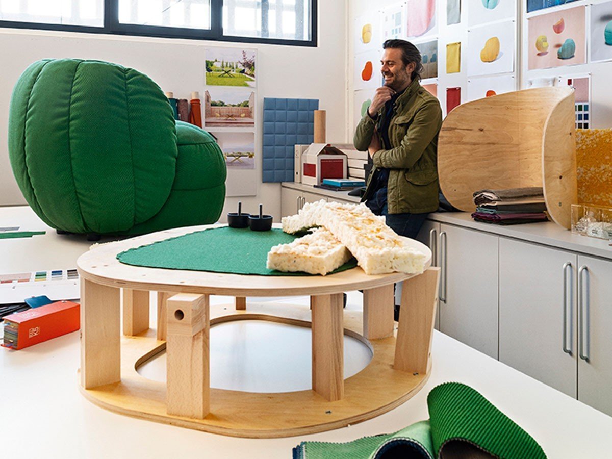 【コヌビア/connubia / GOODS】のREEF / リーフ CB/3441 インテリア・キッズ・メンズ・レディースファッション・服の通販 founy(ファニー) 　フォルム　Silhouette, Form　リーフ　Leaf, Botanical Leaf　ホーム・キャンプ・アウトドア・お取り寄せ　Home Living / Home & Lifestyle / Camping Gear / Outdoor Camping　家具・インテリア　Home Furniture & Interior. Stylish & Functional Living Spaces　チェア・椅子　Seating & Chairs　ラウンジチェア・リクライナー　Lounge Chairs / Recliners　内部構造には、FSC森林認証を取得した木材を使用。中材には、廃棄されたソファやマットレスなどから回収|ID: prp329100004904067 ipo3291000000036707389