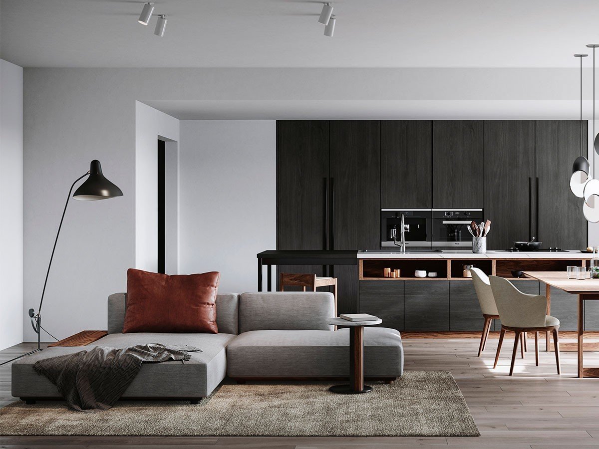 【マスターウォール/MASTERWAL / GOODS】のCOMPOSIT SYSTEM SOFA / コンポジット システムソファ ワンアームカウチ100 インテリア・キッズ・メンズ・レディースファッション・服の通販 founy(ファニー) 　クッション　Cushion, Throw Pillow　フラット　Flat, Flat Shoes　リラックス　Relax, Relaxed Fit　ホーム・キャンプ・アウトドア・お取り寄せ　Home Living / Home & Lifestyle / Camping Gear / Outdoor Camping　家具・インテリア　Home Furniture & Interior. Stylish & Functional Living Spaces　ソファー　Couches & Sofas　参考イメージ組合せ例:ウッドワンアーム カウチ130、ペニンシュラアームレス130|ID: prp329100004904071 ipo3291000000036707434