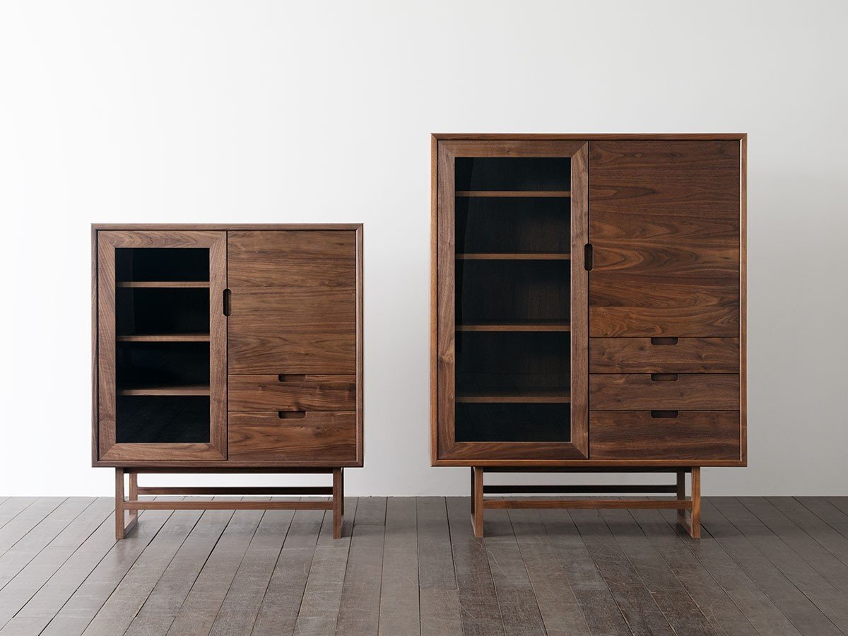 【松井木工/MATSUI MOKKO / GOODS】のsalvia Collection mini / サルビア コレクション ミニ インテリア・キッズ・メンズ・レディースファッション・服の通販 founy(ファニー) 　ヴィンテージ　Vintage Style　コレクション　Collection, Seasonal Line　スリム　Slim, Slim Fit　チェリー　Cherry, Cherry Pattern　フォルム　Silhouette, Form　フレーム　Frame, Outline　モダン　Modern, Contemporary　ホーム・キャンプ・アウトドア・お取り寄せ　Home Living / Home & Lifestyle / Camping Gear / Outdoor Camping　家具・インテリア　Home Furniture & Interior. Stylish & Functional Living Spaces　収納家具・キャビネット　Storage Furniture　収納キャビネット・扉付き棚　Cabinet / Storage Cabinet　左:本商品、右:同シリーズの「コレクションボード」|ID: prp329100004904114 ipo3291000000036708113