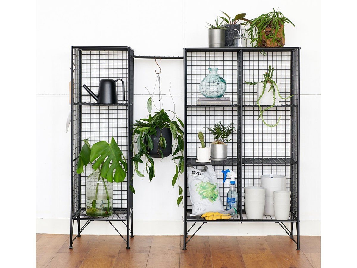【ジャーナルスタンダード ファニチャー/journal standard Furniture / GOODS】のPAXTON MESH RACK 3 GRID / パクストン メッシュラック 3グリッド インテリア・キッズ・メンズ・レディースファッション・服の通販 founy(ファニー) 　ジャケット　Jacket, Outerwear　ボックス　Boxy, Box Shape　メッシュ　Mesh, Net Fabric　モダン　Modern, Contemporary　ヴィンテージ　Vintage Style　ホーム・キャンプ・アウトドア・お取り寄せ　Home Living / Home & Lifestyle / Camping Gear / Outdoor Camping　家具・インテリア　Home Furniture & Interior. Stylish & Functional Living Spaces　収納家具・キャビネット　Storage Furniture　シェルフ・オープンラック・収納棚　Open Shelf Rack　複数台を並べて、棚板で連結させることも可能です。|ID: prp329100004904132 ipo3291000000036708376