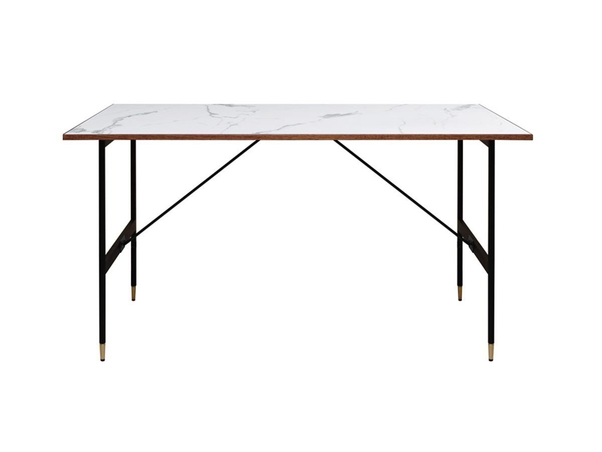 【アデペシュ/a.depeche / GOODS】のPOL 2way dining table 1450 / ポル 2ウェイ ダイニングテーブル 1450 ウォルナット 人気、トレンドファッション・服の通販 founy(ファニー) 　コンパクト　Compact, Small Size　スリム　Slim, Slim Fit　テーブル　Table, Dining Table　フィット　Fit, Slim Fit　フレーム　Frame, Outline　モダン　Modern, Contemporary　ホーム・キャンプ・アウトドア・お取り寄せ　Home Living / Home & Lifestyle / Camping Gear / Outdoor Camping　家具・インテリア　Home Furniture & Interior. Stylish & Functional Living Spaces　テーブル　Dining, Coffee & Side Tables　ダイニングテーブル・食卓テーブル　Dining Tables　 other-1|ID: prp329100004907978 ipo3291000000036759964