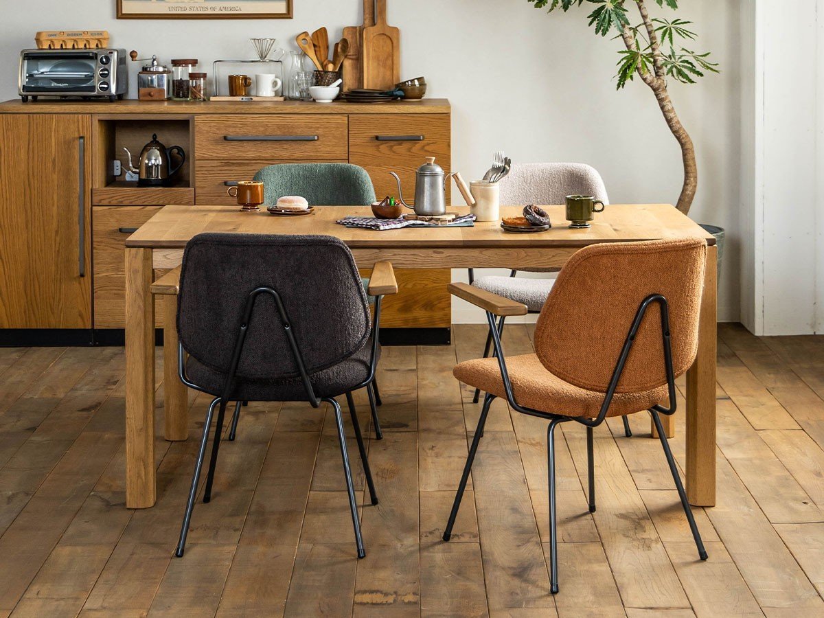 【ノットアンティークス/knot antiques / CRASH GATE / GOODS】のABOCK CHAIR / アボック チェア 肘無(ブークレ / ブラックフレーム) インテリア・キッズ・メンズ・レディースファッション・服の通販 founy(ファニー) 　パイピング　Piping, Trim Design　フレーム　Frame, Outline　ホーム・キャンプ・アウトドア・お取り寄せ　Home Living / Home & Lifestyle / Camping Gear / Outdoor Camping　家具・インテリア　Home Furniture & Interior. Stylish & Functional Living Spaces　チェア・椅子　Seating & Chairs　ダイニングチェア・木製チェア　Dining Chairs　参考イメージ|ID: prp329100004907988 ipo3291000000036760043