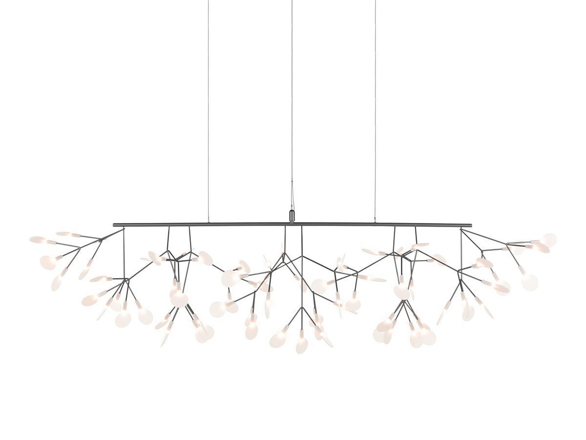 【モーイ/moooi / GOODS】のHeracleum III Linear / ヘラクレウム 3 リニア インテリア・キッズ・メンズ・レディースファッション・服の通販 founy(ファニー) 　送料無料　Free Shipping　テーブル　Table, Dining Table　フレーム　Frame, Outline　モチーフ　Motif, Design Theme　ワイヤー　Wire, Wired Bra　ホーム・キャンプ・アウトドア・お取り寄せ　Home Living / Home & Lifestyle / Camping Gear / Outdoor Camping　家具・インテリア　Home Furniture & Interior. Stylish & Functional Living Spaces　ライト・照明　Lamps & Lighting Fixtures　ペンダントライト・吊り下げ照明　Pendant Light / Hanging Light Fixture　ニッケル|ID: prp329100004908217 ipo3291000000036763452