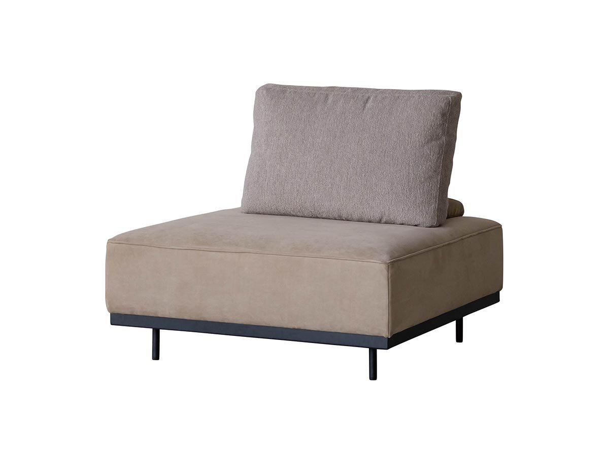 【オアシス/OASIS / GOODS】のGLOW SOFA / グロー ソファ スツールベース + 背クッション インテリア・キッズ・メンズ・レディースファッション・服の通販 founy(ファニー) 　クッション　Cushion, Throw Pillow　バランス　Balance, Style Balance　フラット　Flat, Flat Shoes　モコモコ　Fuzzy, Fluffy　モダン　Modern, Contemporary　ホーム・キャンプ・アウトドア・お取り寄せ　Home Living / Home & Lifestyle / Camping Gear / Outdoor Camping　家具・インテリア　Home Furniture & Interior. Stylish & Functional Living Spaces　ソファー　Couches & Sofas　ベース張地:サンド(スウェード調)、背クッション張地:TIM ベージュ|ID: prp329100004908313 ipo3291000000036764694