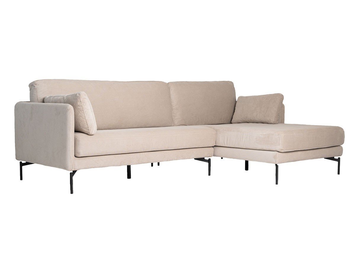 【コタン/cotan / GOODS】のSANDRA / サンドラ ソファ レギュラー インテリア・キッズ・メンズ・レディースファッション・服の通販 founy(ファニー) 　コーデュロイ　Corduroy, Cord Fabric　シンプル　Simple, Minimal　バランス　Balance, Style Balance　ファブリック　Fabric, Textile　フィット　Fit, Slim Fit　フォーム　Form　リラックス　Relax, Relaxed Fit　レギュラー　Regular, Standard Fit　ホーム・キャンプ・アウトドア・お取り寄せ　Home Living / Home & Lifestyle / Camping Gear / Outdoor Camping　家具・インテリア　Home Furniture & Interior. Stylish & Functional Living Spaces　その他 インテリア雑貨、家具　Home Decor & Furniture Extras　ベージュ、カウチ位置:向かって右|ID: prp329100004908587 ipo3291000000036767251