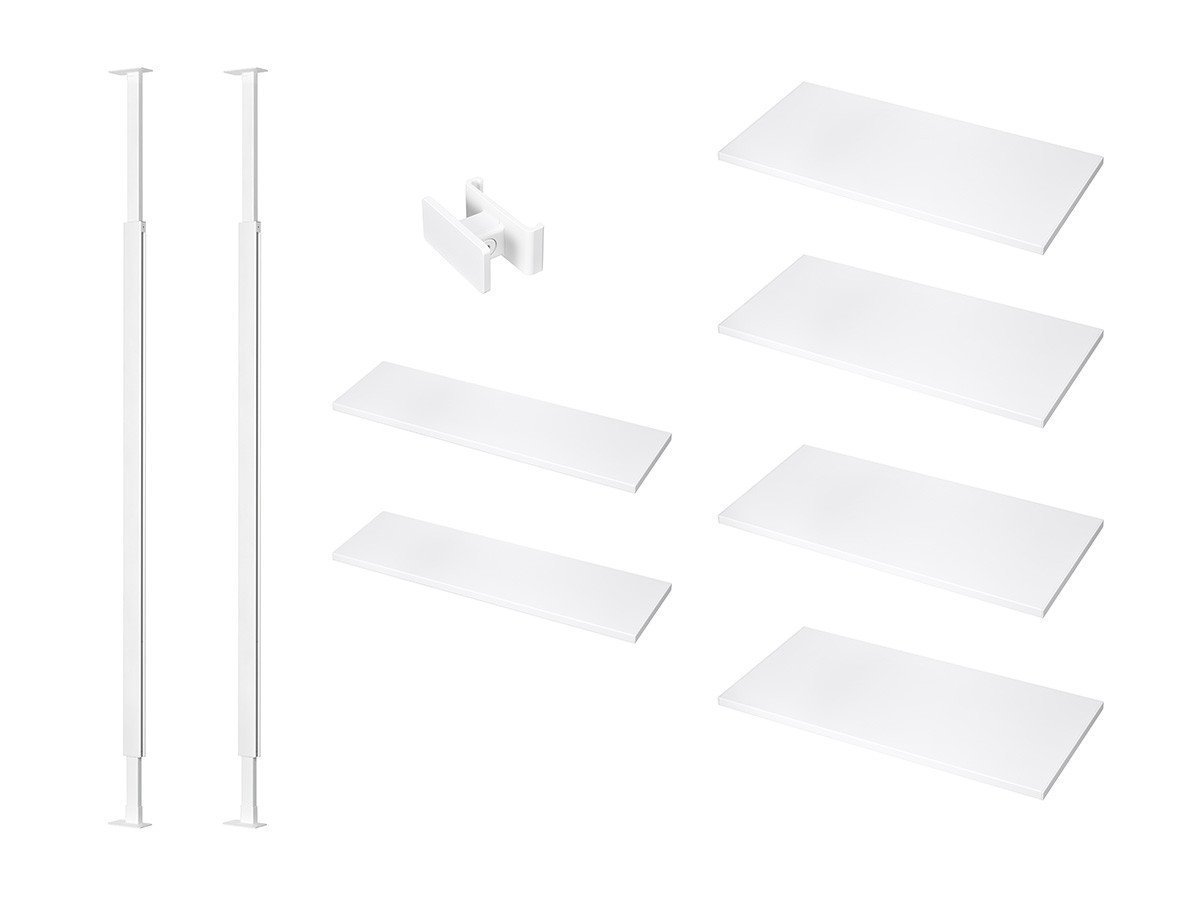 【エアシェルフ/AIR SHELF / GOODS】のLiving Shelf Set / リビング シェルフ セット インテリア・キッズ・メンズ・レディースファッション・服の通販 founy(ファニー) 　フレーム　Frame, Outline　プレーン　Plain, Simple　送料無料　Free Shipping　ホーム・キャンプ・アウトドア・お取り寄せ　Home Living / Home & Lifestyle / Camping Gear / Outdoor Camping　家具・インテリア　Home Furniture & Interior. Stylish & Functional Living Spaces　収納家具・キャビネット　Storage Furniture　シェルフ・オープンラック・収納棚　Open Shelf Rack　|ID: prp329100004908693 ipo3291000000036768556