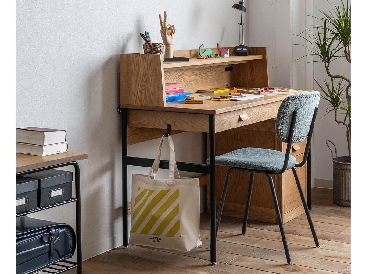 【イージーライフ/Easy Life / GOODS】のGAKUTO DESK / ガクト デスク 幅120cm インテリア・キッズ・メンズ・レディースファッション・服の通販 founy(ファニー) 　シンプル　Simple, Minimal　ステーショナリー　Stationery, Office Supplies　デスク　Desk, Work Desk　ベビー　Baby, Babywear　ホーム・キャンプ・アウトドア・お取り寄せ　Home Living / Home & Lifestyle / Camping Gear / Outdoor Camping　家具・インテリア　Home Furniture & Interior. Stylish & Functional Living Spaces　キッズ家具　Children's Furniture & Storage　キッズデスク・学習テーブル・幼児用机　Kids Desk / Study Table for Kids / Toddler Table Set　参考イメージ|ID: prp329100004908857 ipo3291000000036770618