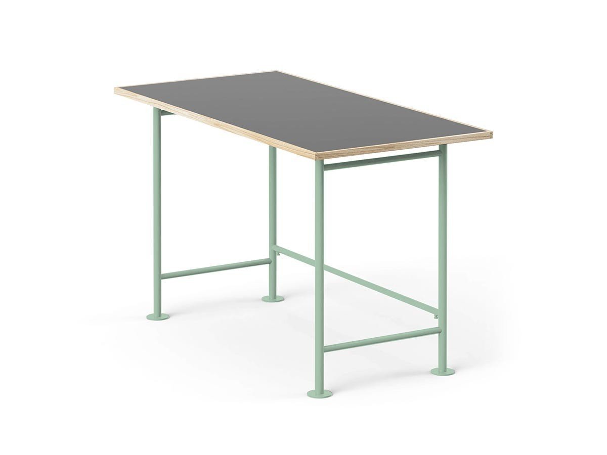 【キット/KIT / GOODS】のDesk / デスク DSK-01 インテリア・キッズ・メンズ・レディースファッション・服の通販 founy(ファニー) 　軽量　Lightweight, Ultra Light　デスク　Desk, Work Desk　モダン　Modern, Contemporary　送料無料　Free Shipping　ホーム・キャンプ・アウトドア・お取り寄せ　Home Living / Home & Lifestyle / Camping Gear / Outdoor Camping　家具・インテリア　Home Furniture & Interior. Stylish & Functional Living Spaces　その他 インテリア雑貨、家具　Home Decor & Furniture Extras　天板グレー、脚部インダストリアルグリーン|ID: prp329100004908900 ipo3291000000036771131