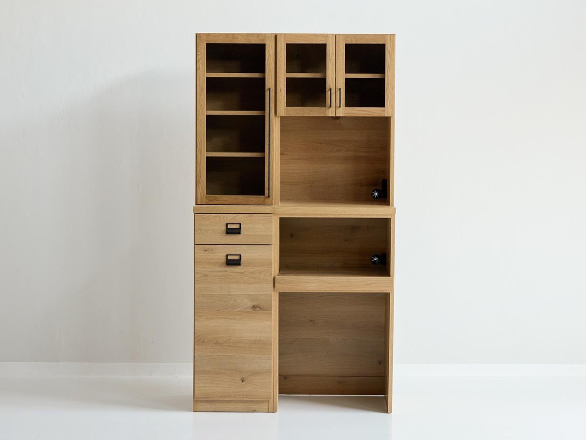 【クラッシュゲート/CRASH GATE / GOODS】のDUSTON DINING BOARD / ダストン ダイニングボード 幅60cm(ガラス戸 + オープン) インテリア・キッズ・メンズ・レディースファッション・服の通販 founy(ファニー) 　ガラス　Glass, Glassware　シンプル　Simple, Minimal　スマート　Smart, Elegant　リアル　Real, Realistic　送料無料　Free Shipping　ホーム・キャンプ・アウトドア・お取り寄せ　Home Living / Home & Lifestyle / Camping Gear / Outdoor Camping　キッチン・ダイニング　Kitchen & Dining Essentials. Stylish & Functional Tableware　キッチン収納　Kitchen Storage　キッチン収納・食器棚・レンジ台　Kitchen Cabinet　ホーム・キャンプ・アウトドア・お取り寄せ　Home Living / Home & Lifestyle / Camping Gear / Outdoor Camping　キッチン・ダイニング　Kitchen & Dining Essentials. Stylish & Functional Tableware　キッチン家電・キッチン用品　Kitchen Appliances & Tools　マグカップ・カップ&ソーサー・陶器食器　Mugs / Cups and Saucers / Ceramic Drinkware　|ID: prp329100004908909 ipo3291000000036771269