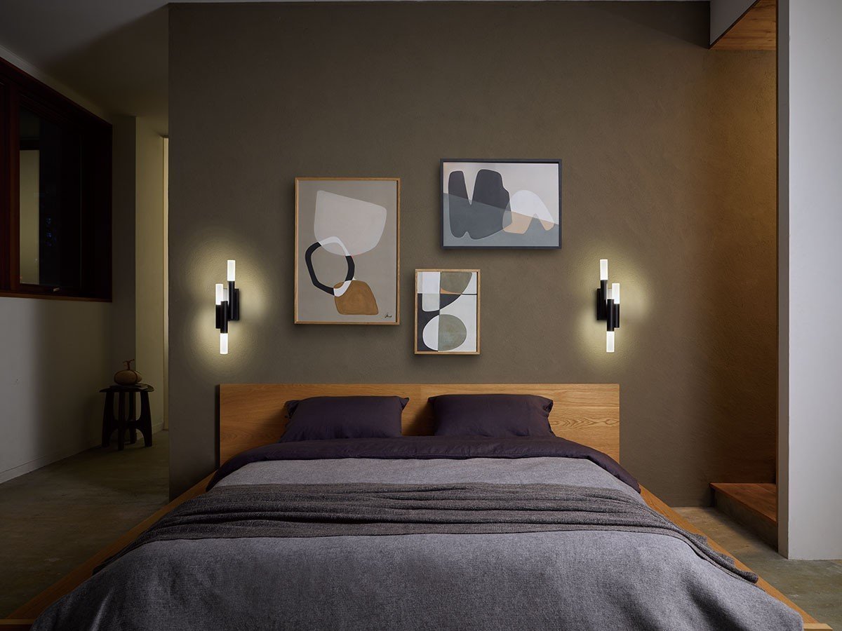 【フライミーパーラー/FLYMEe Parlor / GOODS】のWall Lamp / ウォールランプ #119948 インテリア・キッズ・メンズ・レディースファッション・服の通販 founy(ファニー) 　送料無料　Free Shipping　アクリル　Acrylic Material　ランダム　Random, Irregular　ホーム・キャンプ・アウトドア・お取り寄せ　Home Living / Home & Lifestyle / Camping Gear / Outdoor Camping　家具・インテリア　Home Furniture & Interior. Stylish & Functional Living Spaces　ライト・照明　Lamps & Lighting Fixtures　ブラック、セット内容:レフト + ライト セット|ID: prp329100004908950 ipo3291000000036771747