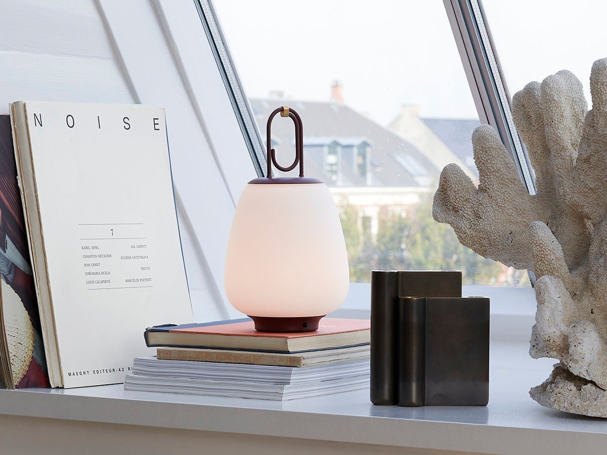 【アンドトラディション/&Tradition / GOODS】のLucca SC51 / ルッカ ポータブル SC51 インテリア・キッズ・メンズ・レディースファッション・服の通販 founy(ファニー) 　送料無料　Free Shipping　エレガント 上品　Elegant　ガラス　Glass, Glassware　テーブル　Table, Dining Table　ホーム・キャンプ・アウトドア・お取り寄せ　Home Living / Home & Lifestyle / Camping Gear / Outdoor Camping　家具・インテリア　Home Furniture & Interior. Stylish & Functional Living Spaces　ライト・照明　Lamps & Lighting Fixtures　マルーン|ID: prp329100004908974 ipo3291000000036772074