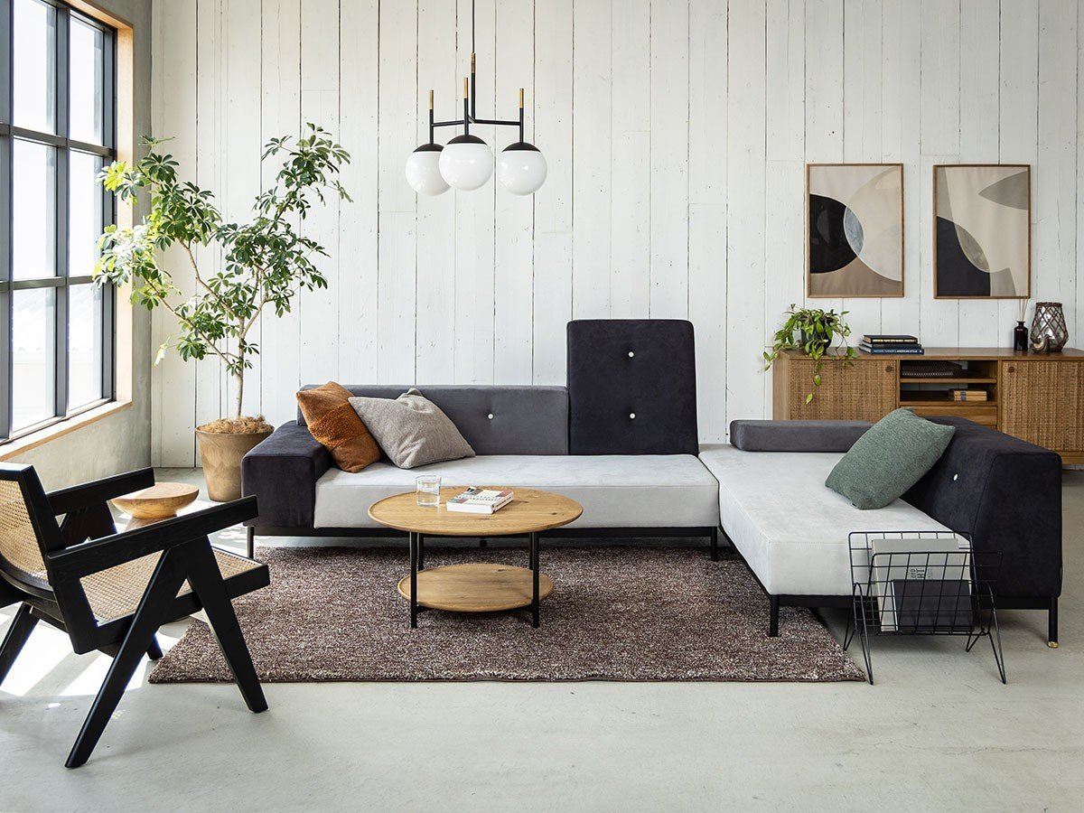 【クラッシュゲート/CRASH GATE / GOODS】のTET SOFA / テット ソファ(モノトーン) インテリア・キッズ・メンズ・レディースファッション・服の通販 founy(ファニー) 　アシンメトリー　Asymmetrical Style　クッション　Cushion, Throw Pillow　フォルム　Silhouette, Form　モダン　Modern, Contemporary　モノトーン　Monotone, Black and White　エレガント 上品　Elegant　ホーム・キャンプ・アウトドア・お取り寄せ　Home Living / Home & Lifestyle / Camping Gear / Outdoor Camping　家具・インテリア　Home Furniture & Interior. Stylish & Functional Living Spaces　ソファー　Couches & Sofas　「トットソファ」と組み合せたイメージ|ID: prp329100004909219 ipo3291000000036774478