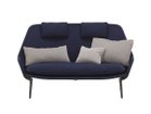 【ヴィトラ/Vitra / GOODS】のSlow Sofa / スローソファ(ファブリック) 本体張地:フロッカ 01 ダークブルー(ファブリック F80)、脚部:ポリッシュドアルミニウム&lt|ID: prp329100004909224 ipo3291000000036774575