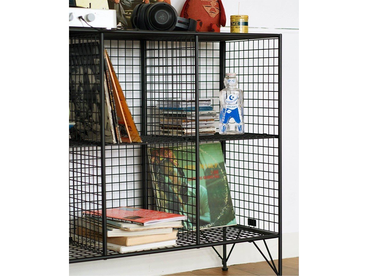 【ジャーナルスタンダード ファニチャー/journal standard Furniture / GOODS】のPAXTON MESH RACK 6 GRID WIDE / パクストン メッシュラック 6グリッド ワイド インテリア・キッズ・メンズ・レディースファッション・服の通販 founy(ファニー) 　ジャケット　Jacket, Outerwear　ボックス　Boxy, Box Shape　メッシュ　Mesh, Net Fabric　モダン　Modern, Contemporary　ワイド　Wide, Wide Fit　ヴィンテージ　Vintage Style　ホーム・キャンプ・アウトドア・お取り寄せ　Home Living / Home & Lifestyle / Camping Gear / Outdoor Camping　家具・インテリア　Home Furniture & Interior. Stylish & Functional Living Spaces　収納家具・キャビネット　Storage Furniture　シェルフ・オープンラック・収納棚　Open Shelf Rack　シリーズイメージ|ID: prp329100004909269 ipo3291000000036775003
